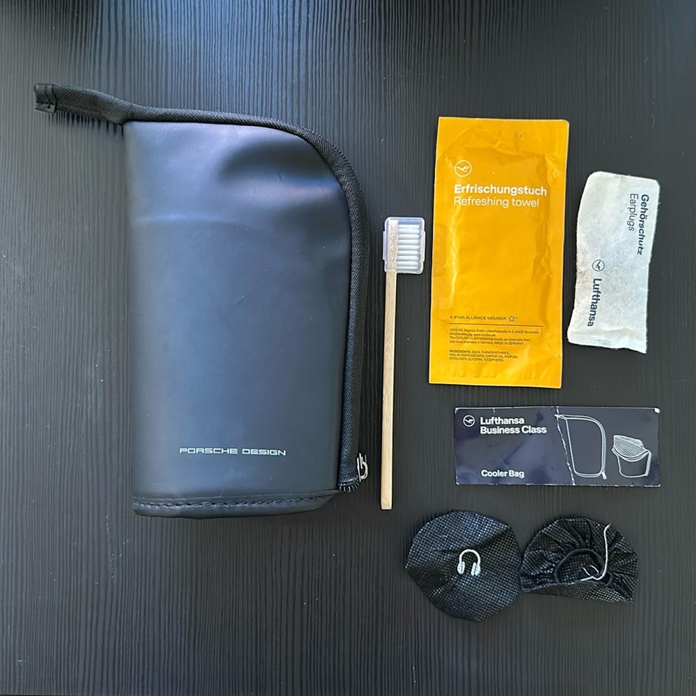 Porsche Design Lufthansa Business Class Amenities/Cooler Bag 2024